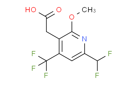 AM118874 | 1805556-97-1 | 6-(Difluoromethyl)-2-methoxy-4-(trifluoromethyl)pyridine-3-acetic acid