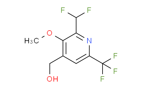 AM118875 | 1805549-16-9 | 2-(Difluoromethyl)-3-methoxy-6-(trifluoromethyl)pyridine-4-methanol