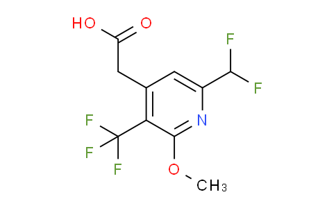 AM118876 | 1805265-79-5 | 6-(Difluoromethyl)-2-methoxy-3-(trifluoromethyl)pyridine-4-acetic acid