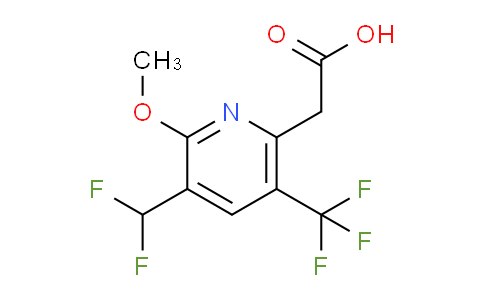 AM118877 | 1805464-43-0 | 3-(Difluoromethyl)-2-methoxy-5-(trifluoromethyl)pyridine-6-acetic acid