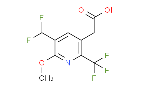 AM118878 | 1805121-12-3 | 3-(Difluoromethyl)-2-methoxy-6-(trifluoromethyl)pyridine-5-acetic acid