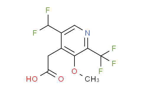 AM118890 | 1805266-28-7 | 5-(Difluoromethyl)-3-methoxy-2-(trifluoromethyl)pyridine-4-acetic acid