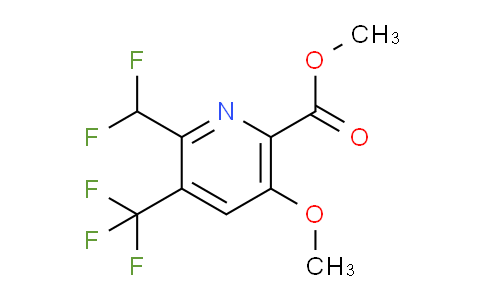 AM118891 | 1807107-14-7 | Methyl 2-(difluoromethyl)-5-methoxy-3-(trifluoromethyl)pyridine-6-carboxylate
