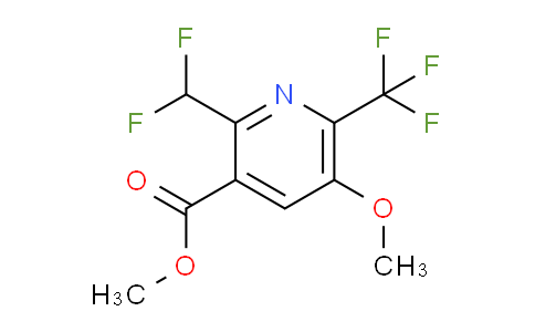AM118894 | 1805550-20-2 | Methyl 2-(difluoromethyl)-5-methoxy-6-(trifluoromethyl)pyridine-3-carboxylate