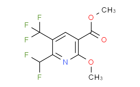 AM118896 | 1807107-24-9 | Methyl 2-(difluoromethyl)-6-methoxy-3-(trifluoromethyl)pyridine-5-carboxylate