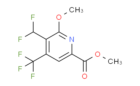 AM118901 | 1805439-15-9 | Methyl 3-(difluoromethyl)-2-methoxy-4-(trifluoromethyl)pyridine-6-carboxylate