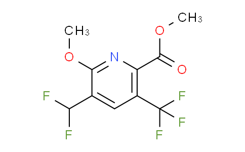 AM118902 | 1805608-35-8 | Methyl 3-(difluoromethyl)-2-methoxy-5-(trifluoromethyl)pyridine-6-carboxylate