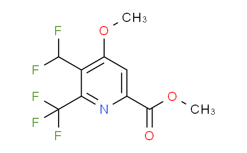 Methyl 3-(difluoromethyl)-4-methoxy-2-(trifluoromethyl)pyridine-6-carboxylate