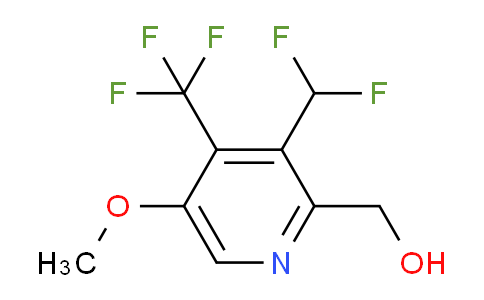 3-(Difluoromethyl)-5-methoxy-4-(trifluoromethyl)pyridine-2-methanol