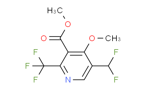 Methyl 5-(difluoromethyl)-4-methoxy-2-(trifluoromethyl)pyridine-3-carboxylate