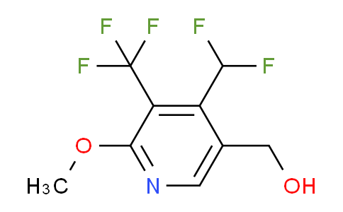4-(Difluoromethyl)-2-methoxy-3-(trifluoromethyl)pyridine-5-methanol