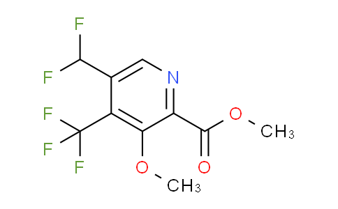 Methyl 5-(difluoromethyl)-3-methoxy-4-(trifluoromethyl)pyridine-2-carboxylate