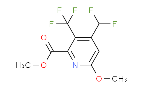 AM118911 | 1806958-24-6 | Methyl 4-(difluoromethyl)-6-methoxy-3-(trifluoromethyl)pyridine-2-carboxylate