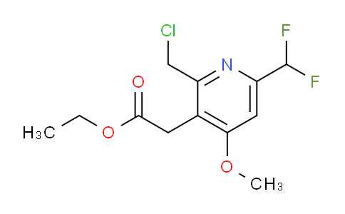 AM118915 | 1806885-86-8 | Ethyl 2-(chloromethyl)-6-(difluoromethyl)-4-methoxypyridine-3-acetate