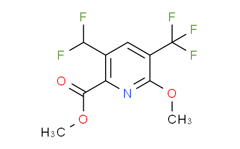 AM118918 | 1806995-79-8 | Methyl 5-(difluoromethyl)-2-methoxy-3-(trifluoromethyl)pyridine-6-carboxylate