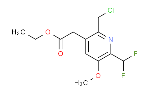 AM118919 | 1806036-15-6 | Ethyl 2-(chloromethyl)-6-(difluoromethyl)-5-methoxypyridine-3-acetate