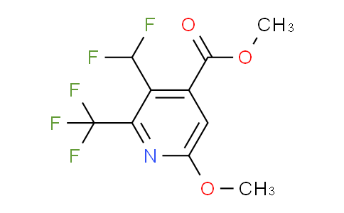 AM118922 | 1805608-61-0 | Methyl 3-(difluoromethyl)-6-methoxy-2-(trifluoromethyl)pyridine-4-carboxylate