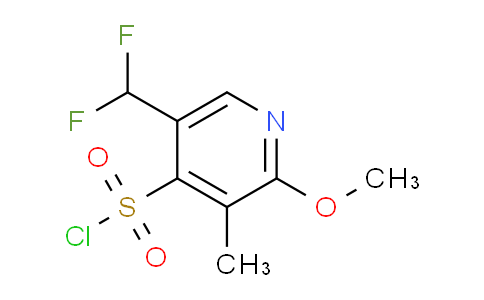 AM118931 | 1805439-27-3 | 5-(Difluoromethyl)-2-methoxy-3-methylpyridine-4-sulfonyl chloride