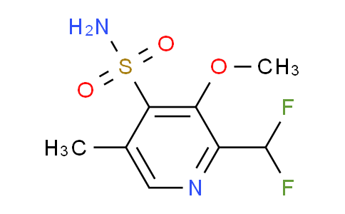 AM118937 | 1805151-36-3 | 2-(Difluoromethyl)-3-methoxy-5-methylpyridine-4-sulfonamide