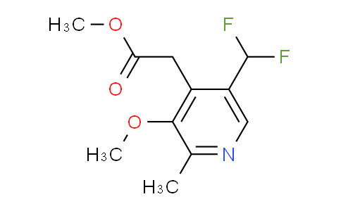 AM118938 | 1807164-36-8 | Methyl 5-(difluoromethyl)-3-methoxy-2-methylpyridine-4-acetate