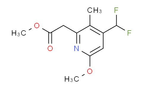 AM118940 | 1806960-08-6 | Methyl 4-(difluoromethyl)-6-methoxy-3-methylpyridine-2-acetate