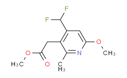 AM118941 | 1806862-44-1 | Methyl 4-(difluoromethyl)-6-methoxy-2-methylpyridine-3-acetate