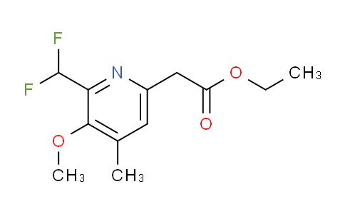 AM118951 | 1806990-38-4 | Ethyl 2-(difluoromethyl)-3-methoxy-4-methylpyridine-6-acetate