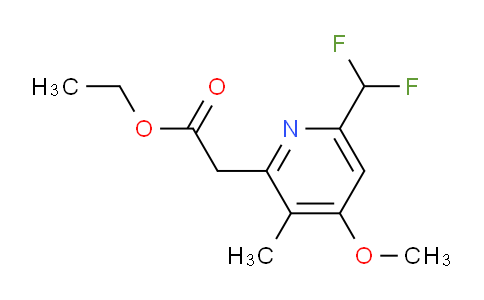 AM118958 | 1806034-42-3 | Ethyl 6-(difluoromethyl)-4-methoxy-3-methylpyridine-2-acetate