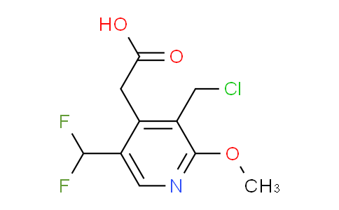 AM118966 | 1805558-46-6 | 3-(Chloromethyl)-5-(difluoromethyl)-2-methoxypyridine-4-acetic acid