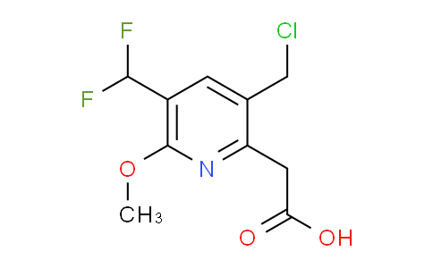 AM118969 | 1805558-49-9 | 3-(Chloromethyl)-5-(difluoromethyl)-6-methoxypyridine-2-acetic acid