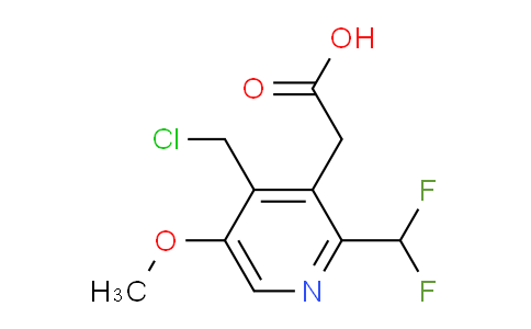 AM118972 | 1806035-98-2 | 4-(Chloromethyl)-2-(difluoromethyl)-5-methoxypyridine-3-acetic acid