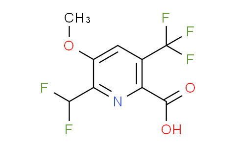 AM118973 | 1805438-64-5 | 2-(Difluoromethyl)-3-methoxy-5-(trifluoromethyl)pyridine-6-carboxylic acid