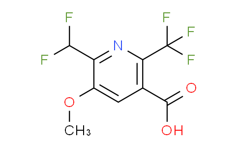AM118974 | 1805607-86-6 | 2-(Difluoromethyl)-3-methoxy-6-(trifluoromethyl)pyridine-5-carboxylic acid