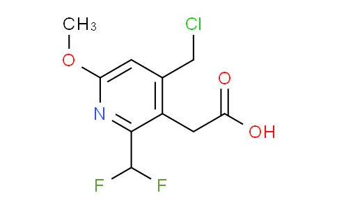 AM118975 | 1805437-58-4 | 4-(Chloromethyl)-2-(difluoromethyl)-6-methoxypyridine-3-acetic acid