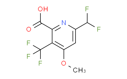 AM118978 | 1805463-83-5 | 6-(Difluoromethyl)-4-methoxy-3-(trifluoromethyl)pyridine-2-carboxylic acid
