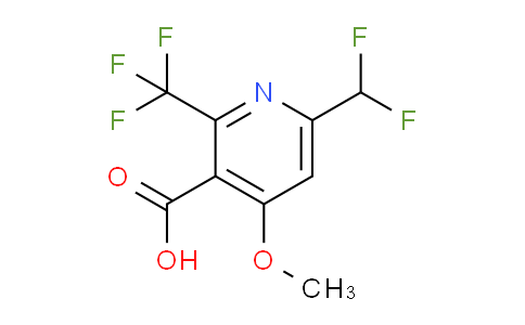 AM118979 | 1804871-10-0 | 6-(Difluoromethyl)-4-methoxy-2-(trifluoromethyl)pyridine-3-carboxylic acid