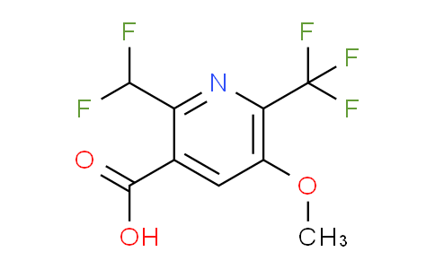 AM118983 | 1805622-55-2 | 2-(Difluoromethyl)-5-methoxy-6-(trifluoromethyl)pyridine-3-carboxylic acid