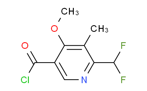 AM118989 | 1805551-33-0 | 2-(Difluoromethyl)-4-methoxy-3-methylpyridine-5-carbonyl chloride