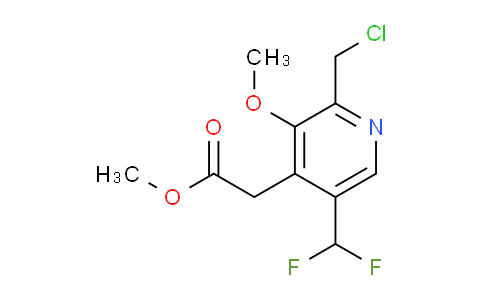 AM118998 | 1805071-54-8 | Methyl 2-(chloromethyl)-5-(difluoromethyl)-3-methoxypyridine-4-acetate
