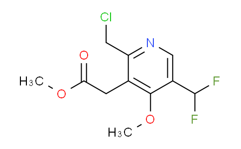 AM119000 | 1804869-30-4 | Methyl 2-(chloromethyl)-5-(difluoromethyl)-4-methoxypyridine-3-acetate