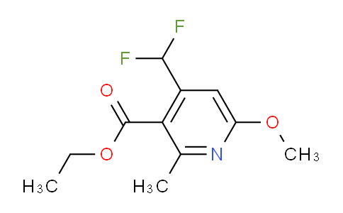 AM119008 | 1805553-35-8 | Ethyl 4-(difluoromethyl)-6-methoxy-2-methylpyridine-3-carboxylate