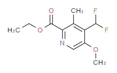AM119011 | 1806034-33-2 | Ethyl 4-(difluoromethyl)-5-methoxy-3-methylpyridine-2-carboxylate