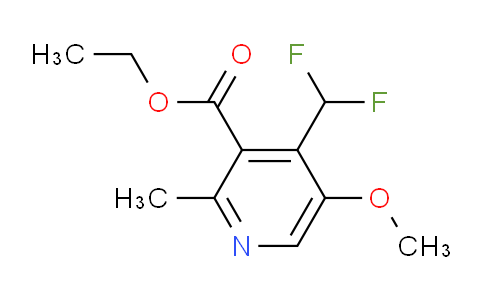 AM119013 | 1807111-59-6 | Ethyl 4-(difluoromethyl)-5-methoxy-2-methylpyridine-3-carboxylate