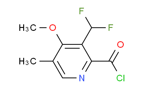 AM119014 | 1805603-62-6 | 3-(Difluoromethyl)-4-methoxy-5-methylpyridine-2-carbonyl chloride