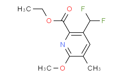 AM119015 | 1806862-21-4 | Ethyl 5-(difluoromethyl)-2-methoxy-3-methylpyridine-6-carboxylate