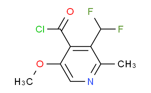 AM119017 | 1805551-46-5 | 3-(Difluoromethyl)-5-methoxy-2-methylpyridine-4-carbonyl chloride