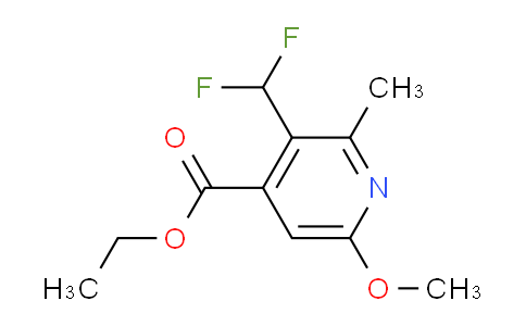 AM119018 | 1805197-18-5 | Ethyl 3-(difluoromethyl)-6-methoxy-2-methylpyridine-4-carboxylate