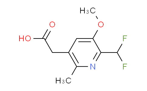 AM119023 | 1805609-83-9 | 2-(Difluoromethyl)-3-methoxy-6-methylpyridine-5-acetic acid