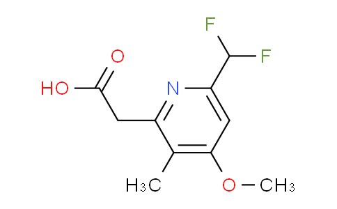 AM119026 | 1805463-79-9 | 6-(Difluoromethyl)-4-methoxy-3-methylpyridine-2-acetic acid