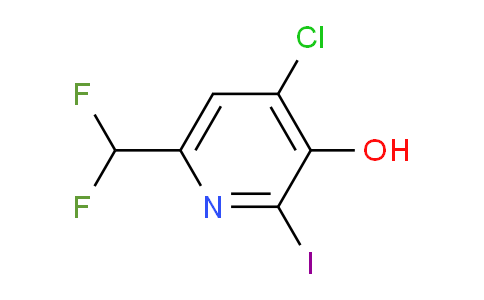 AM119051 | 1805054-52-7 | 4-Chloro-6-(difluoromethyl)-3-hydroxy-2-iodopyridine
